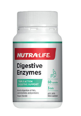 ePharmacy Nutra-life digestive enzymes 60 capsules offer