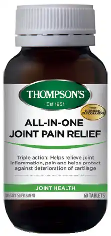 ePharmacy Thompson’s all-in-one joint pain relief 60 tablets offer