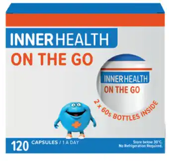 ePharmacy Inner health on the go 120 capsules offer