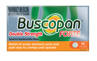 Buscopan forte 10 tablets