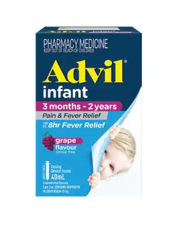 ePharmacy Advil pain & fever infant drops 40ml offer