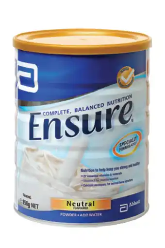ePharmacy Ensure powder neutral 850g offer
