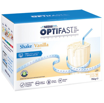 Optifast vlcd shake vanilla 18 x 53g