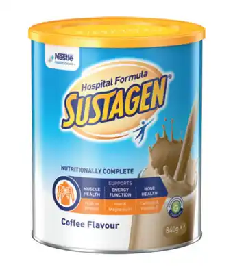 Sustagen hospital active 840g coffee