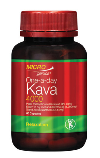 ePharmacy Microgenics one-a-day kava 4000 60 capsules offer