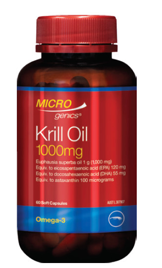 ePharmacy Microgenics krill oil 1000mg 60 capsules offer