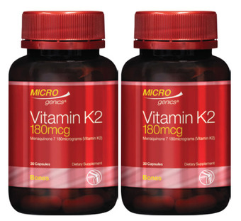ePharmacy Microgenics vitamin k2 180mcg 30 capsules offer