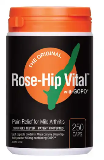 ePharmacy Rose-hip vital with gopo 250 capsules offer
