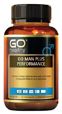 ePharmacy Go healthy man plus performance 60 vegecapsules offer