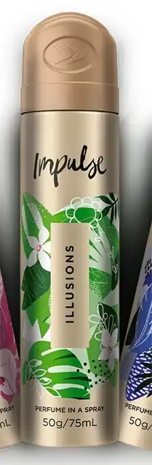 BIG W Impulse Body Spray 75mL - Illusions offer