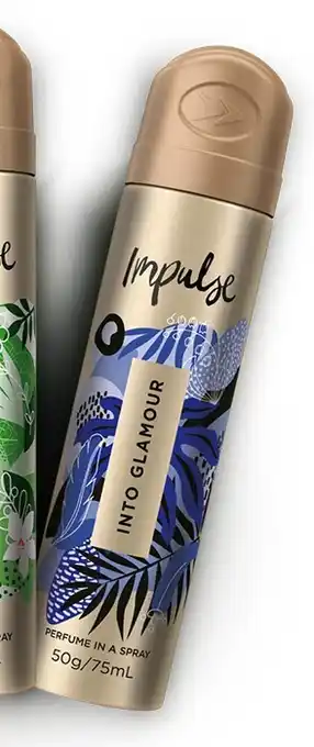 BIG W Impulse Body Spray 75mL - Into Glamour offer
