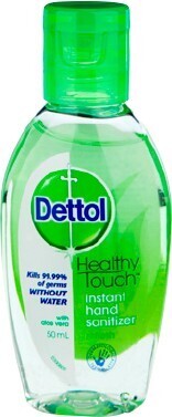 BIG W Dettol Healthy Touch Instant Hand Sanitiser Refresh 50mL offer