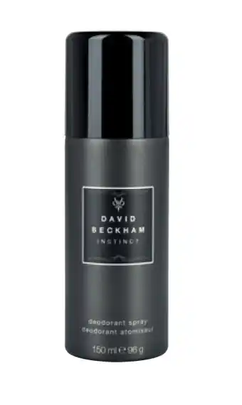 ePharmacy David beckham instinct body spray 150ml offer