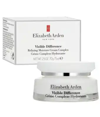 ePharmacy Elizabeth arden visible difference refining moisture cream complex 75ml offer