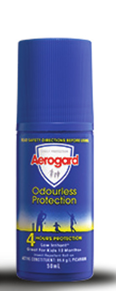 Aerogard odourless insect repellant 50ml roll on