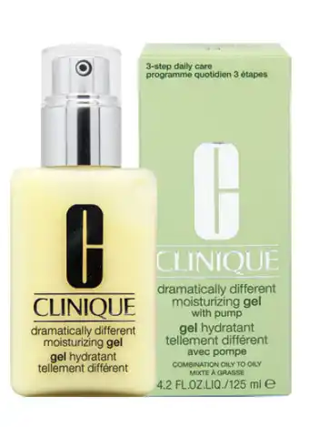 ePharmacy Clinique dramatically different moisturizing gel with pump, lotion + pump 125ml offer