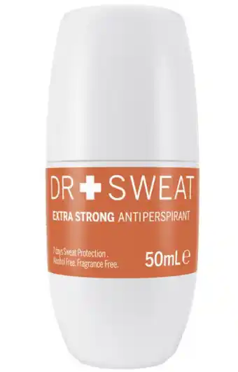 ePharmacy Dr sweat antiperspirant roll on 50ml offer
