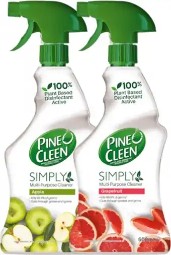 BIG W Pine O Cleen Simply Multi Purpose Cleaner 500mL offer