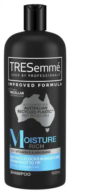 ePharmacy Tresemme professional shampoo moisture rich 900ml offer