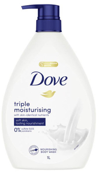 ePharmacy Dove triple moisturising deeply nourishing body wash 1 litre offer