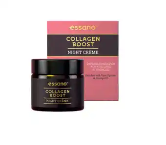 ePharmacy Essano collagen boost night cream 50ml offer