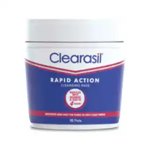 Clearasil rapid action cleansing pads 65 pads