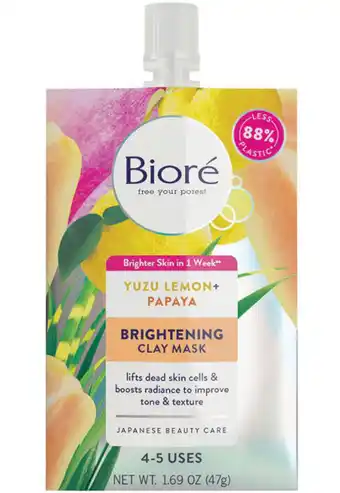 ePharmacy Biore brightening clay mask 47g offer