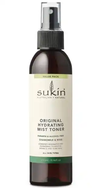 ePharmacy Sukin signature hydrating mist toner 250ml offer