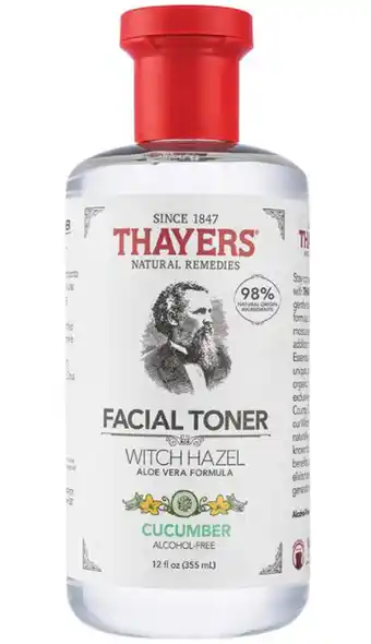 ePharmacy Thayers facial toner witch hazel 355ml - cucumber offer