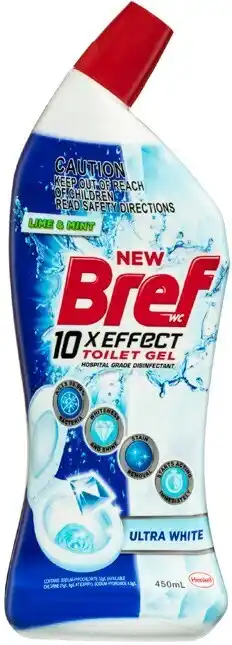 BIG W Bref Toilet Gel 450mL - Ultra White offer