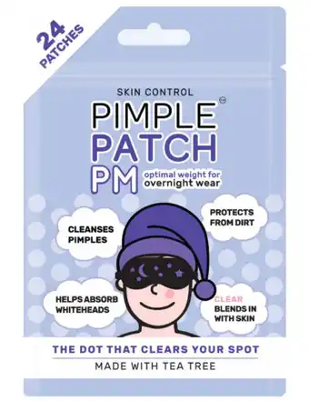 ePharmacy Skin control pimple patches pm overnight wear 24 patches offer