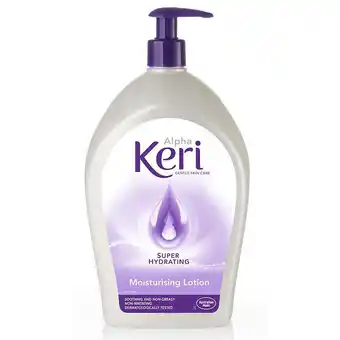 Alpha keri super hydrating moisturising lotion 1 litre