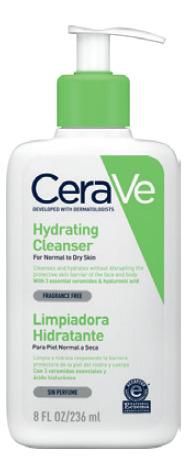Cerave hydrating cleanser 236ml