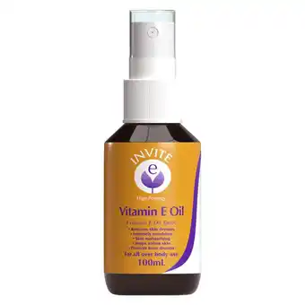 ePharmacy Invite e vitamin e oil 100ml spray offer