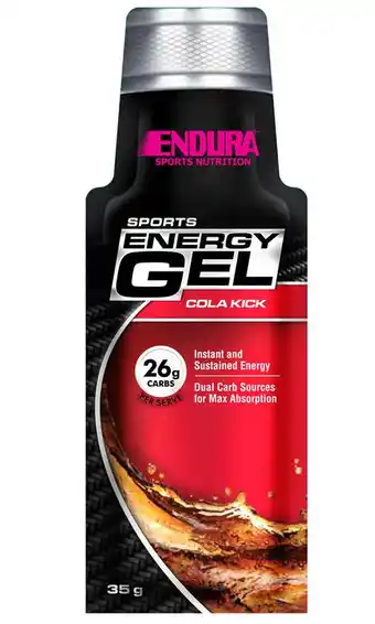 ePharmacy Endura sports nutrition energy gel 35g - cola kick offer