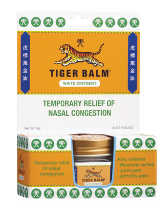 Tiger balm white ointment 18g