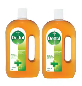 ePharmacy Dettol antibacterial household grade disinfectant liquid 750ml offer