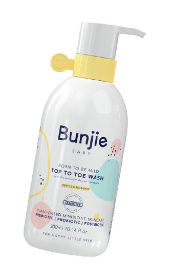 Bunjie top to toe wash 300ml