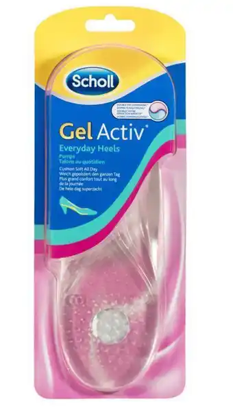ePharmacy Scholl gel activ insoles for everyday heels offer