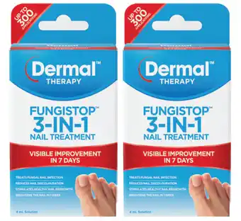 ePharmacy Dermal therapy fungistop 3-in-1 nail treatment solution 4ml offer