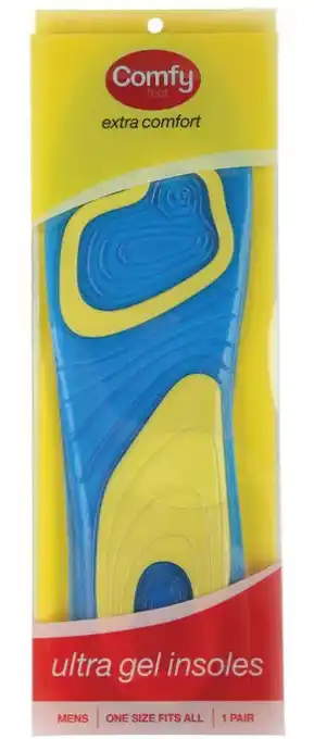 ePharmacy Comfy feet ultra gel insoles men size 40-46 offer