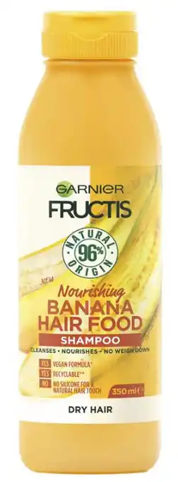 ePharmacy Garnier fructis hair food banana shampoo 350ml offer