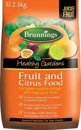 BIG W Brunnings Fertiliser 2.5kg - Fruit & Citrus Food offer