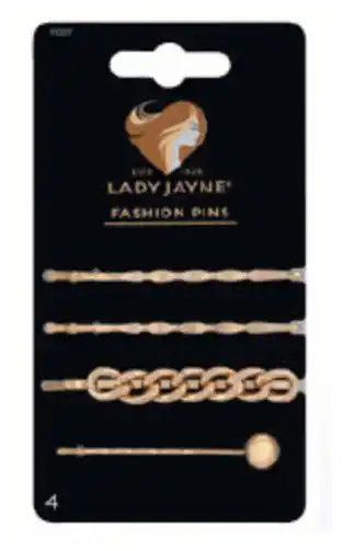 Lady jayne fashion pins 4 pack