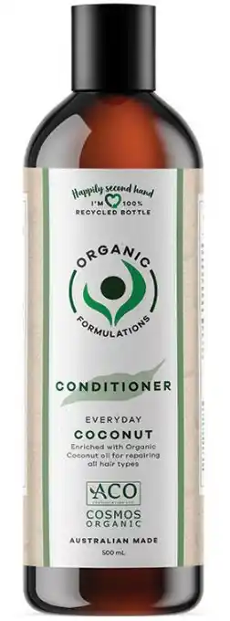 Organic formulations everyday coconut conditioner 500ml