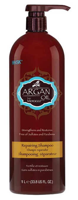 ePharmacy Hask argan oil repairing shampoo 1 litre offer