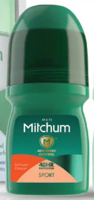 ePharmacy Mitchum for men advanced control sport roll on 50ml offer