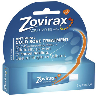 My Chemist Zovirax cold sore treatment cream tube 2g offer