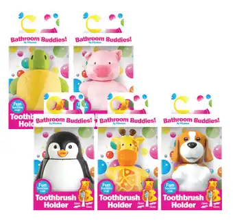 My Chemist Piksters kids bathroom buddies toothbrush holder assorted variants offer