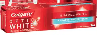 My Chemist Colgate optic white sparkling white luminous mint teeth whitening toothpaste with hydrogen peroxide 140g offer